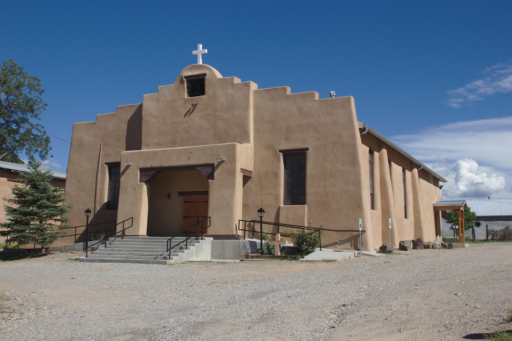 St Anthony Catholic Church, Dixon, NM David Stephenson Flickr