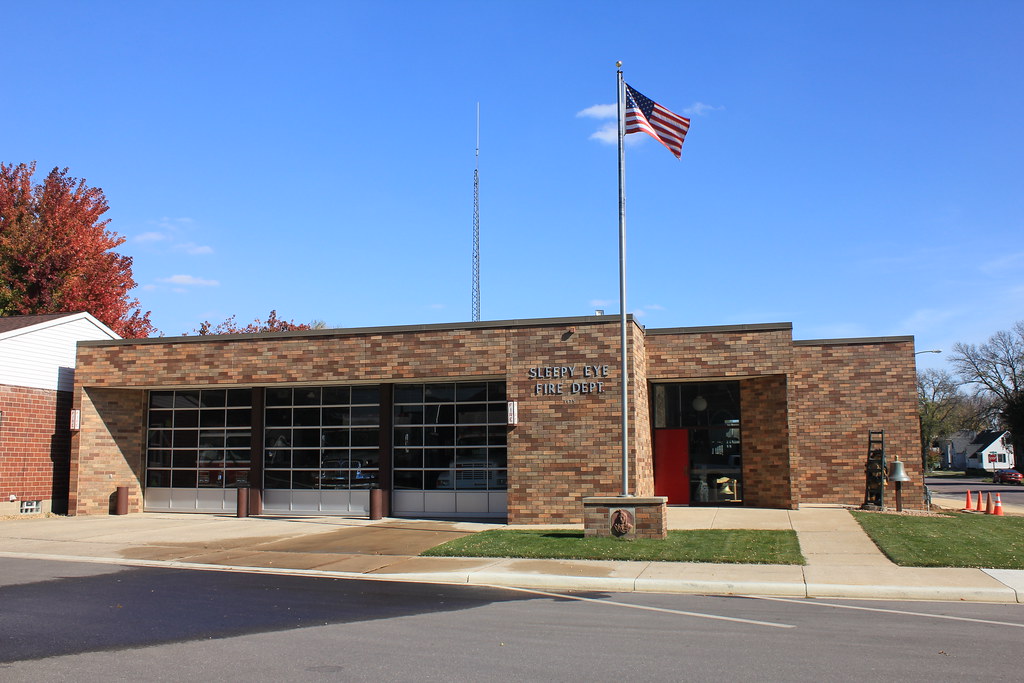 Fire Station Sleepy Eye, MN Tom McLaughlin Flickr