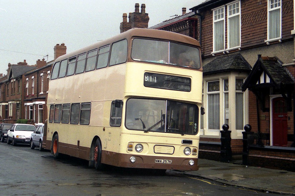 Finch, Wigan NWA257K. Wigan, c1992. New to Sheffield. Alan Urquhart