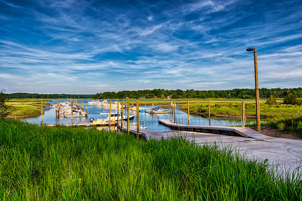 Looking over the Grass Nissequogue River State Park King… Flickr
