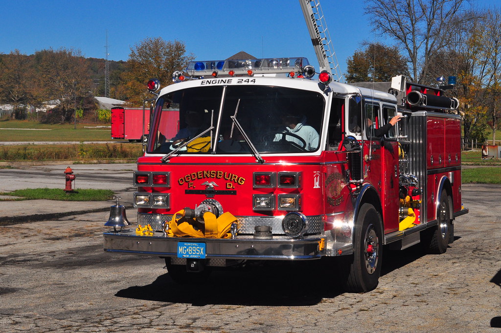 Ogdensburg Fire Department Engine 244 1989 American LaFran… Flickr