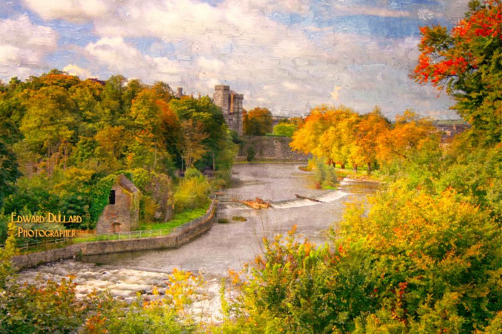 Autumn in Ireland. Kilkenny city, Ireland. Edward Dullard
