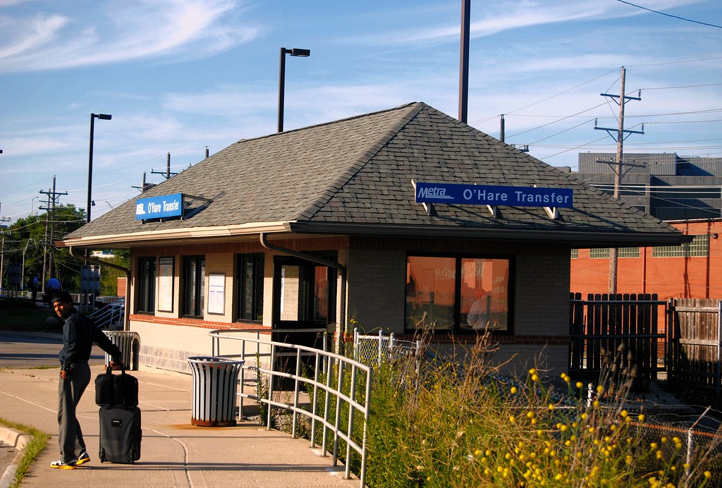 O'Hare Transfer Station (Metra) Runs from Union Station to… Flickr
