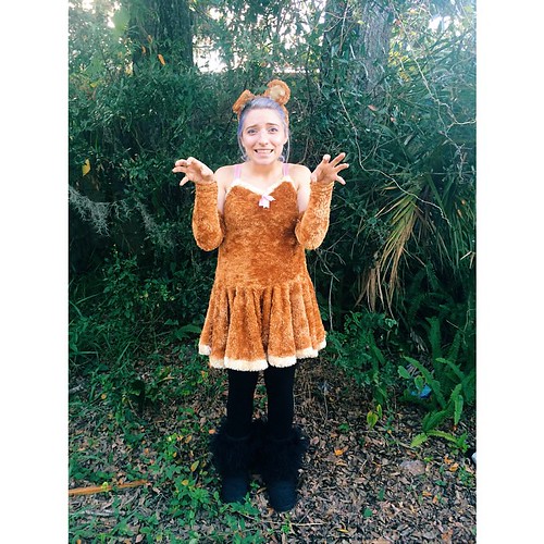 In at our Edgewater store. Adorable teddy bear costume. Fi… Flickr