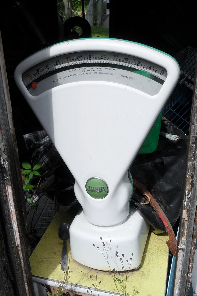 Weighing machine, in shop near Eastbourne grassrootsgroundswell Flickr