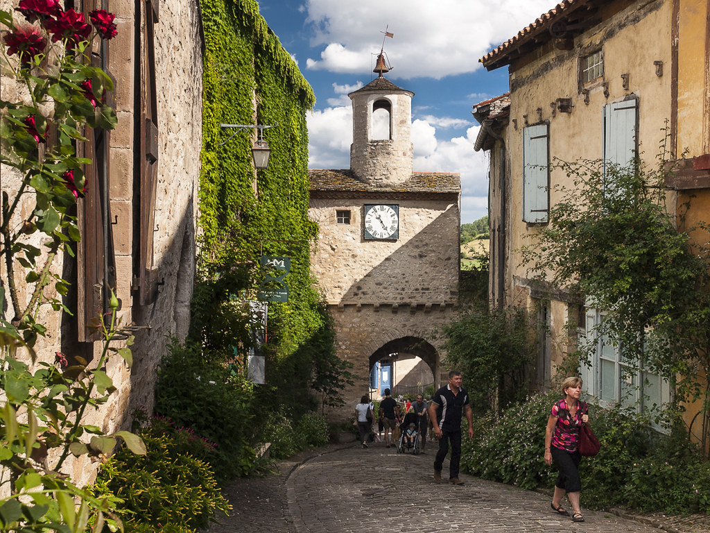 Le plus beaux village de France 2014. CordesSurCiel. Flickr