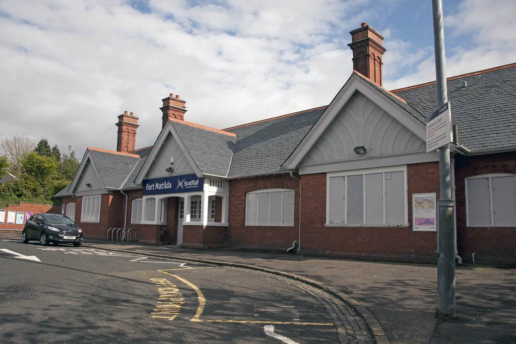 Fort Matilda Station, InverClyde, Scotland, 2014 Fort Mati… Flickr