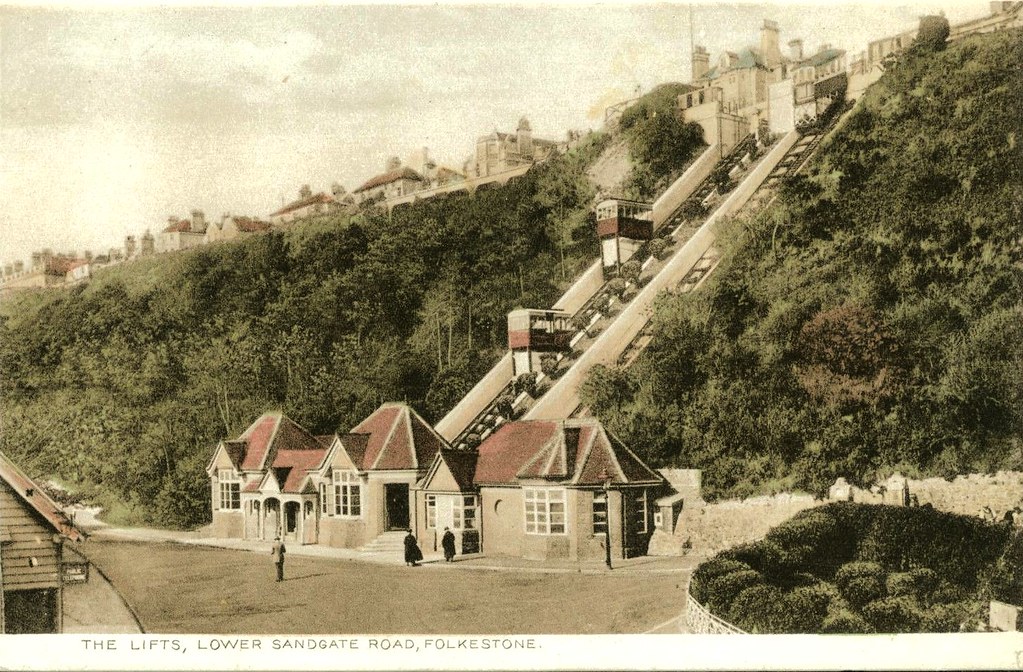 Folkestone Cliff Railway, Lower Sandgate Rd Flickr