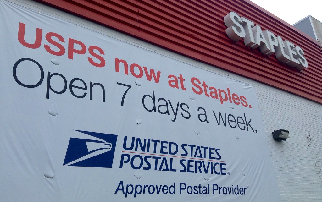 Staples Post Office USPS Mail Staples Post Office USPS Mai… Flickr