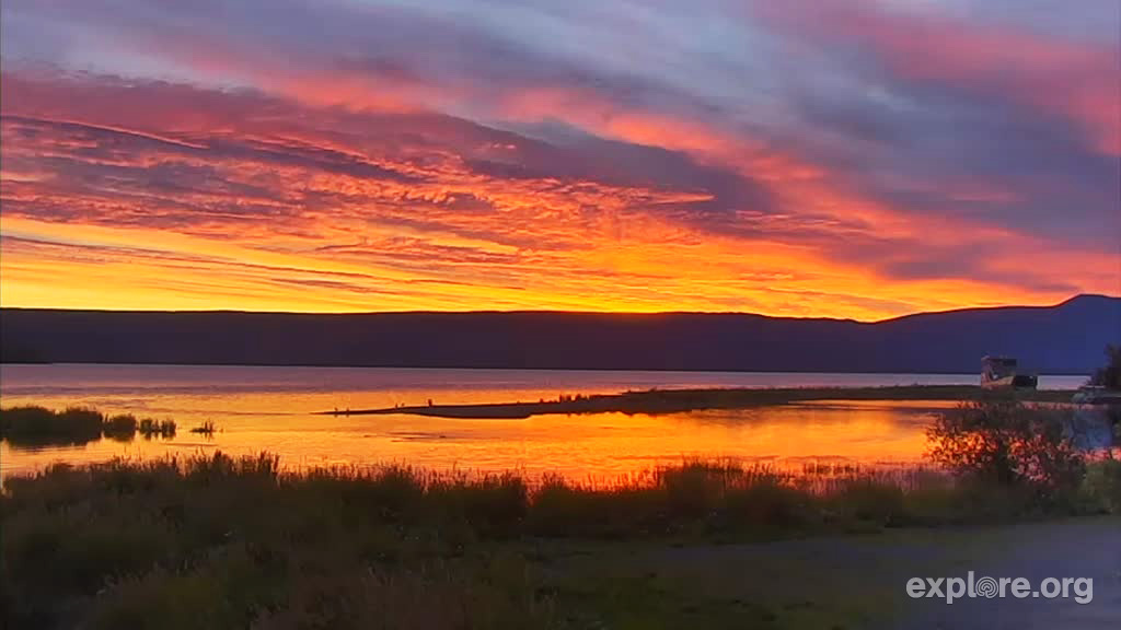 Naknek Lake Sunrise Sunrise taken from the lower river cam… Joe