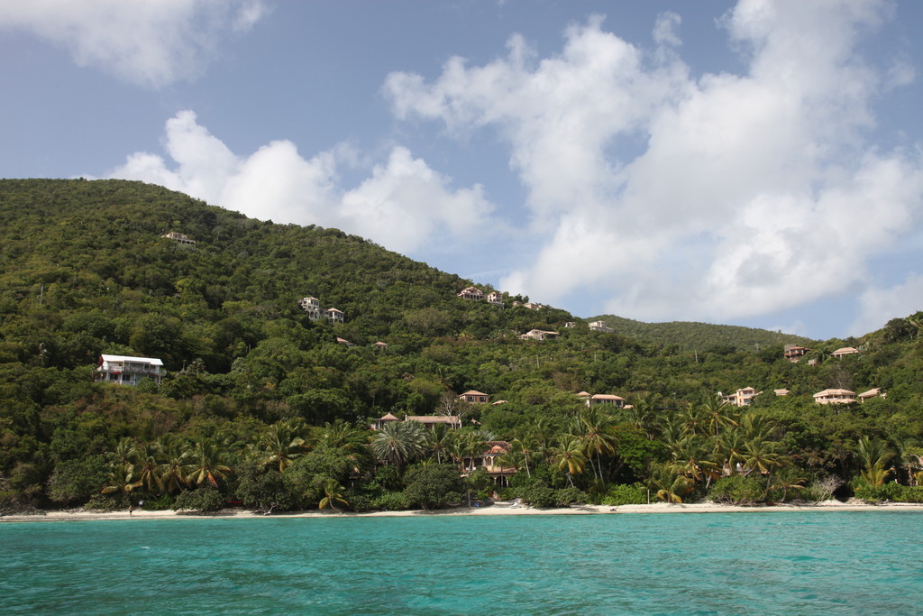 Houses overlooking St. John's Cinnamon Bay St. Thomas and … Flickr