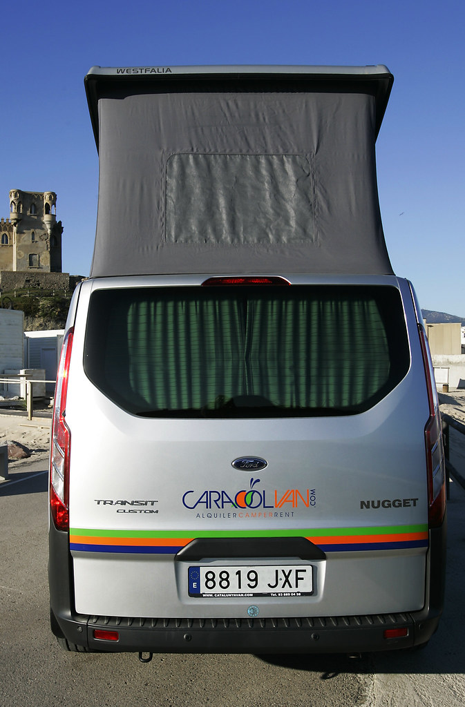 FordTransitNugget08 Caracolvan Alquiler Camper Hire, Cadiz
