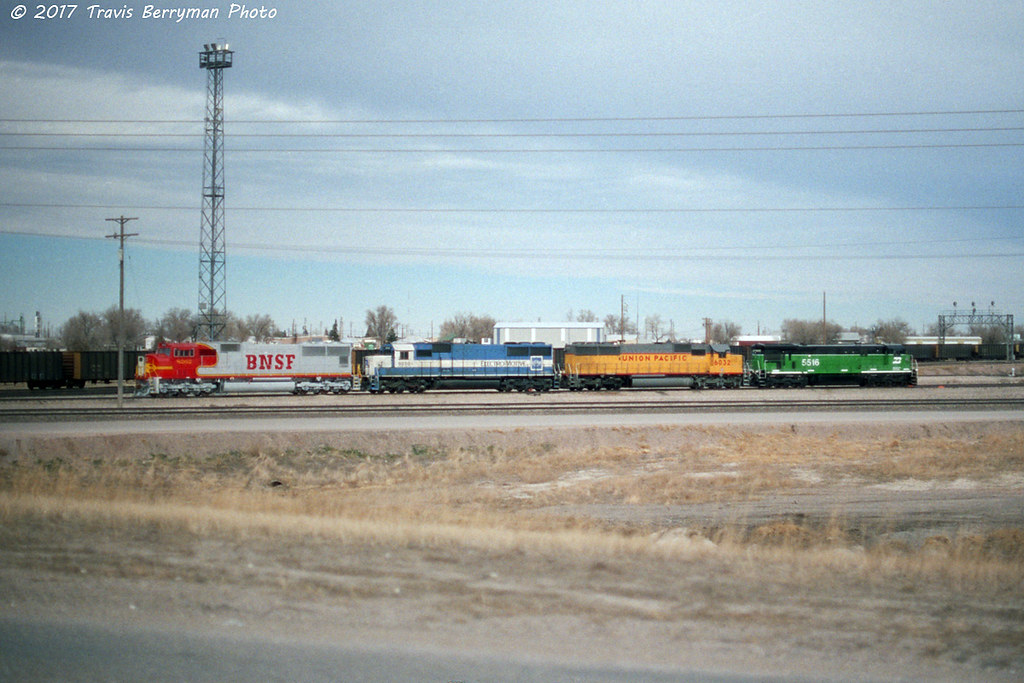 1996 March BNSF 8262 at Alliance Ne Travis Berryman Flickr