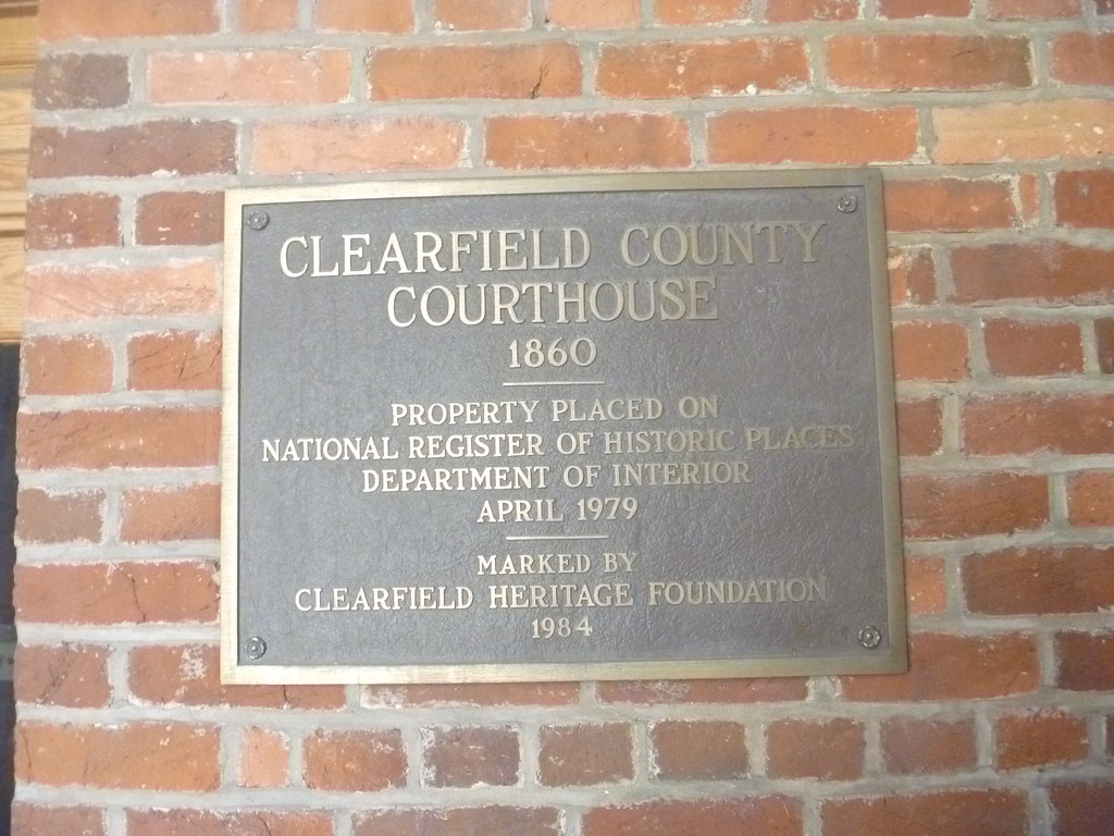 Plaque At Clearfield County Courthouse,October 12,2014 Flickr