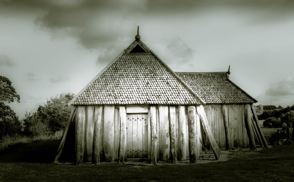 Viking Longhouse Reconstruction Eric Gross Flickr