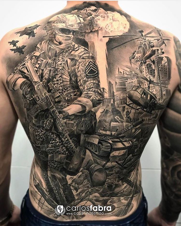 🏆 #Tattoo Of The Day Artist: Carlos Fabra Location: #Barc… | Flickr 937_x_750_jpg