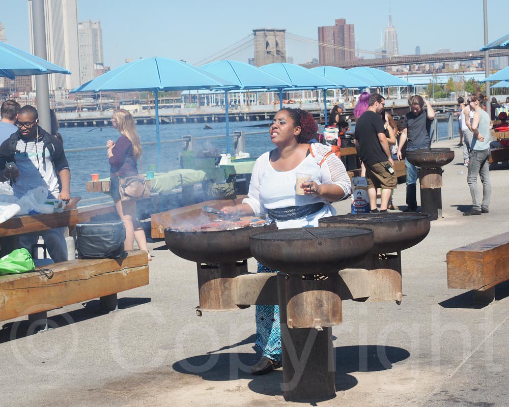 Barbecue at Pier 5 Picnic Peninsula, Brooklyn Bridge Park,… Flickr