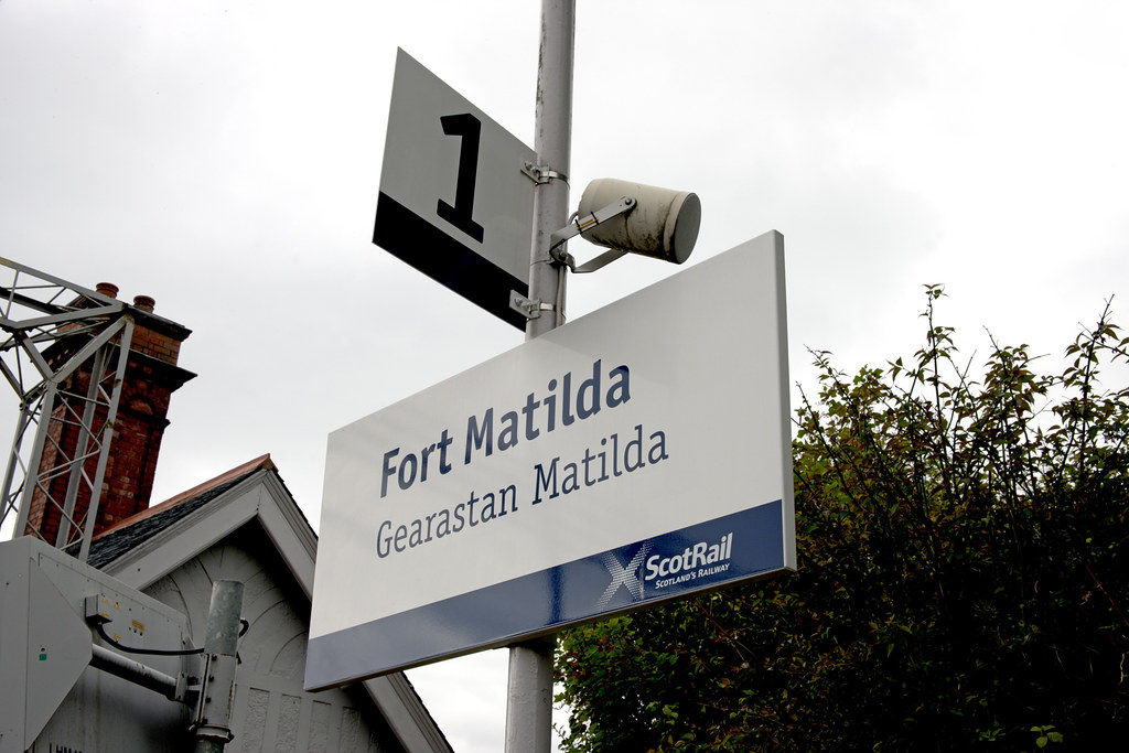 Fort Matilda Station, InverClyde, Scotland, 2014 Fort Mati… Flickr