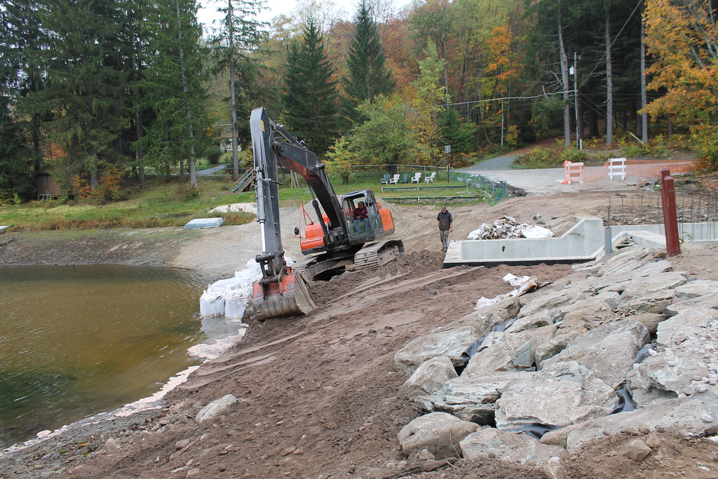 new dam at Muskoday My annual fishing trip to the Catskill… Jamie