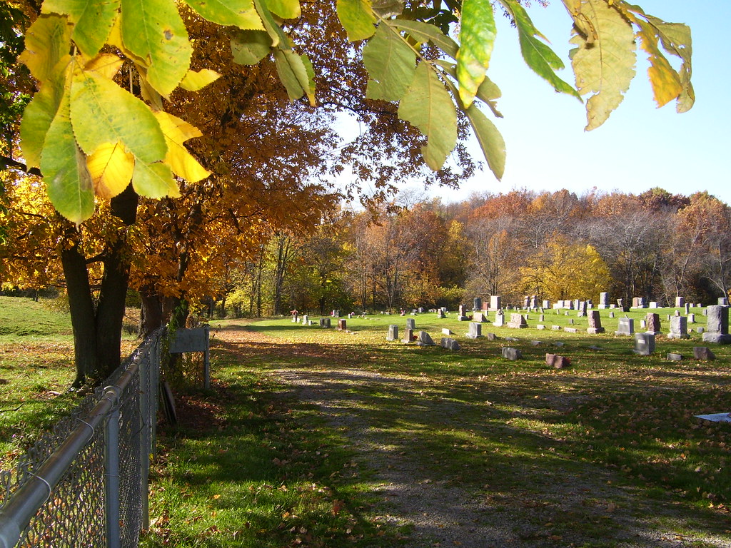 Hopedale IL Hopedale Mennonite Cemetery Karas Hall Flickr
