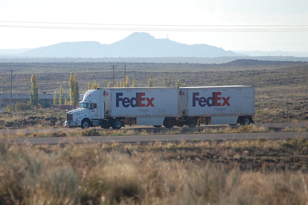 FedEx Freight Kenworth Interstate 40 Holbrook AZ October 2… Flickr