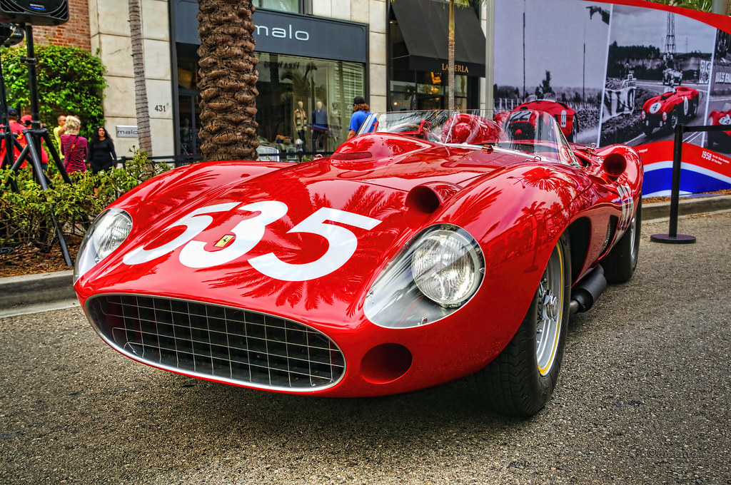 Flickriver Photoset '1957 Ferrari 315S Sport s/n 0684' by dmentd