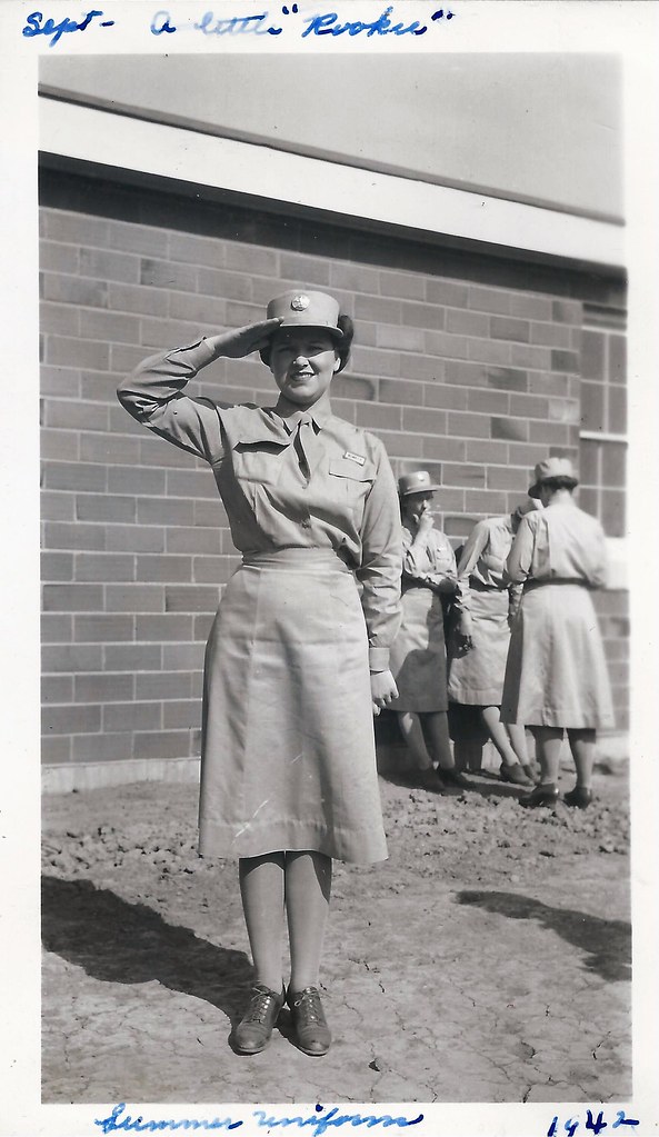 Ft. Des Moines, Iowa, WAAC, Summer Uniform, 1942 "Septembe… Flickr