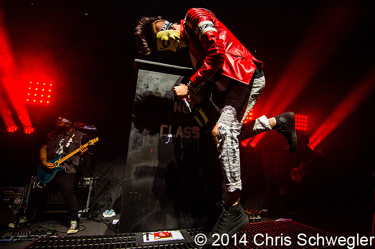 Photos of Machine Gun Kelly from October 3rd, 2014 at The Fillmore in Detroit, Michigan