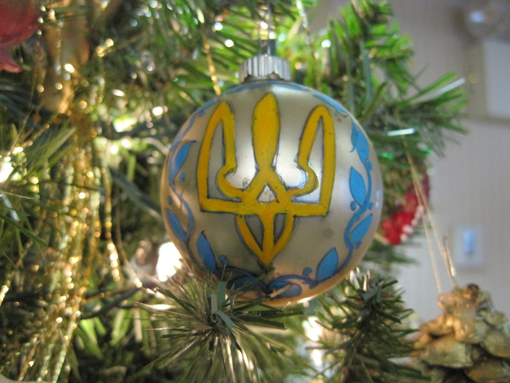 Ukrainian Christmas Tree Decorations Part of the "Ethnic… Flickr