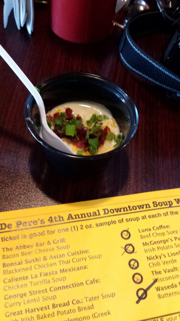 4th Annual Downtown Soup Walk Sampling soups and supportin… Flickr