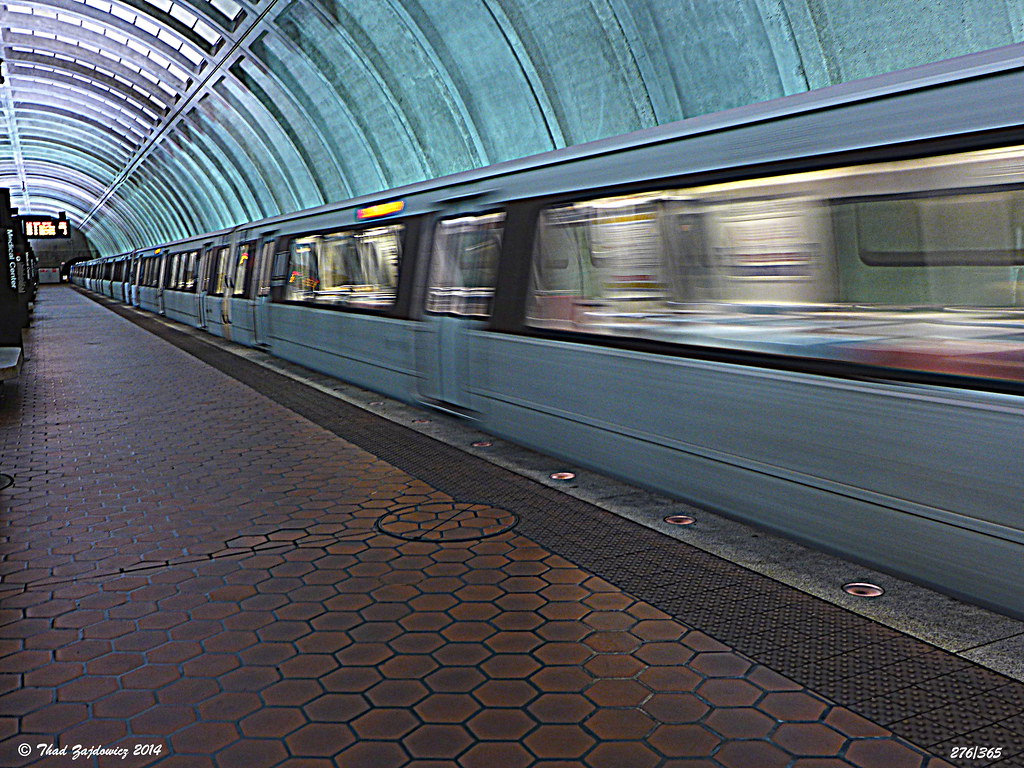 Commuting Medical Center Metro Station in Bethesda, Maryla… Flickr