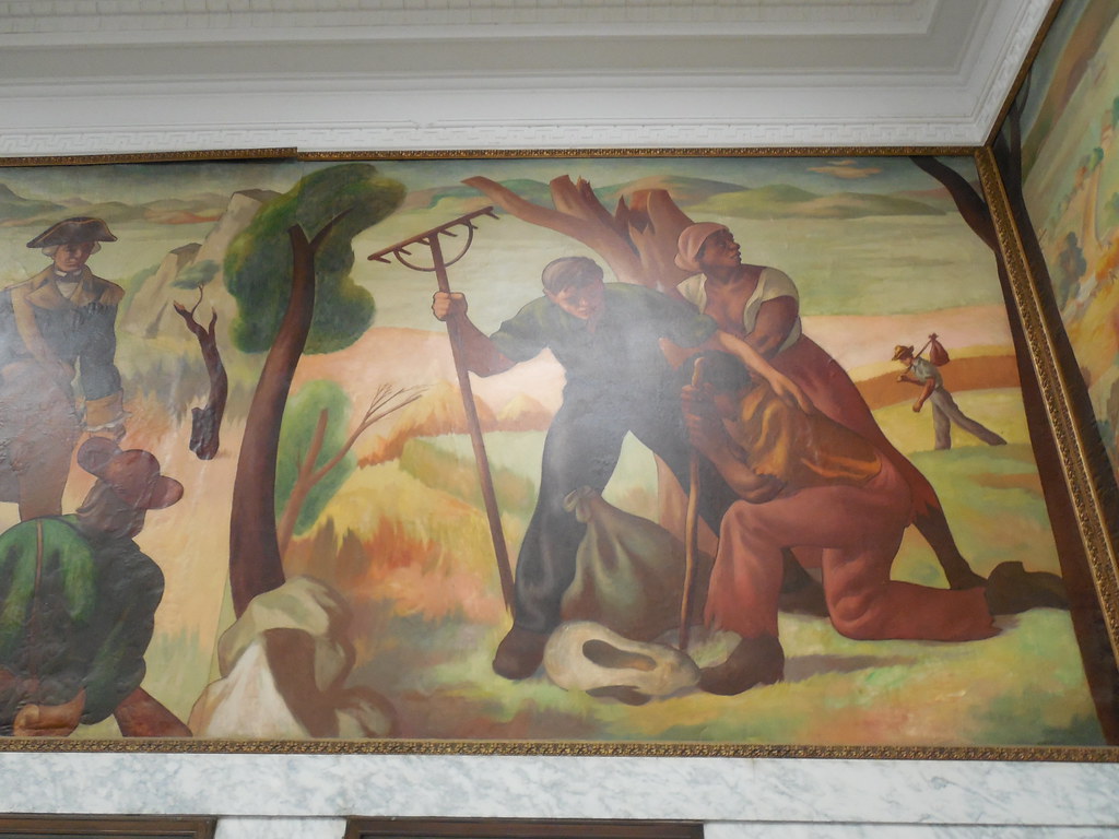 Nyack NY Post Office Mural TRAP mural entitled "Scenes of … Flickr