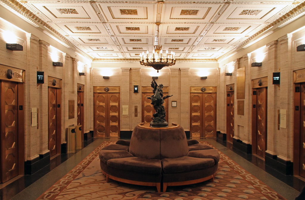 Palmer House Elevators Tony Hisgett Flickr
