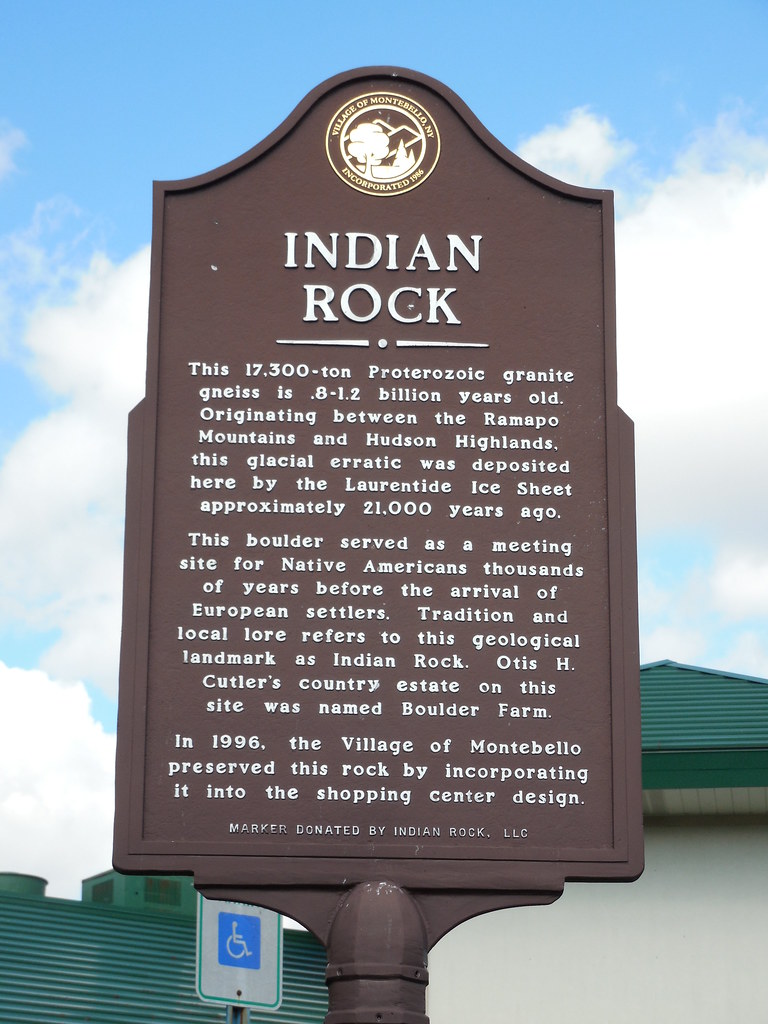 Indian Rock Historic Marker Suffern, New York Jimmy Emerson, DVM