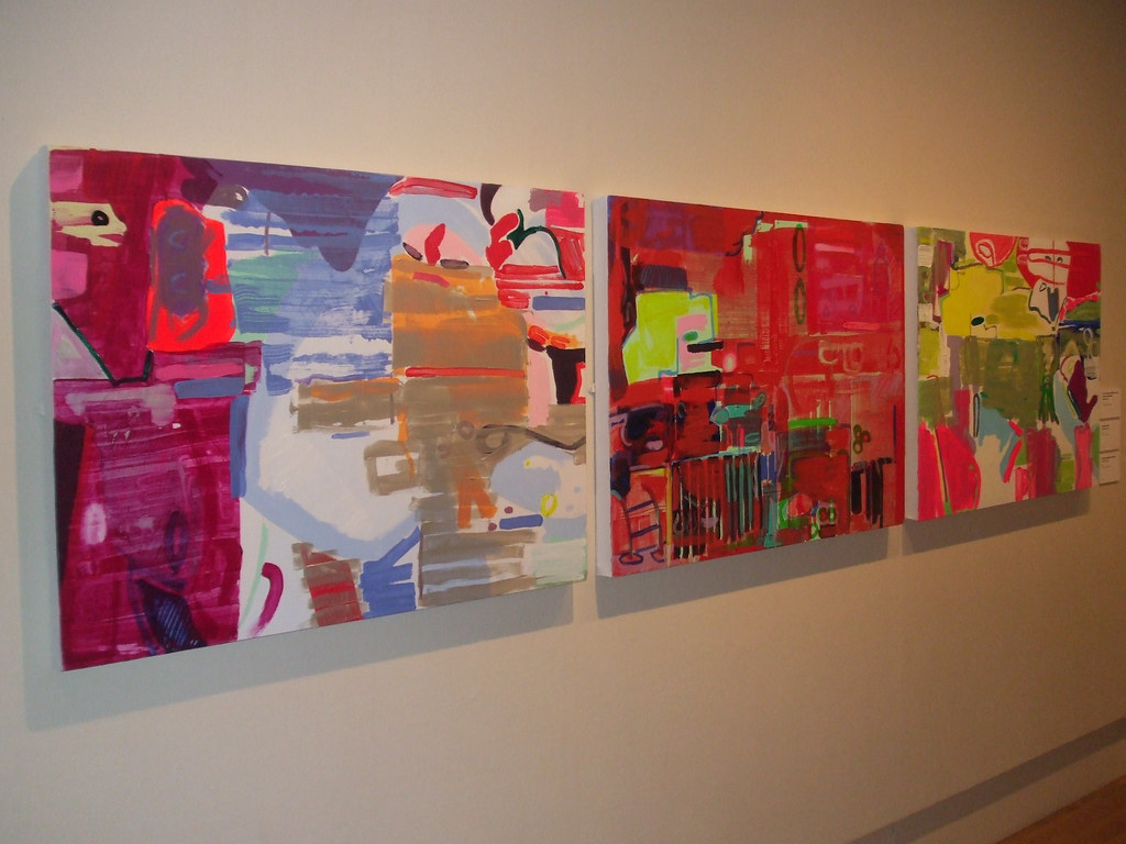 MA Fine Art Show 2014 3 of my paintings at the Wolverhampt… Flickr