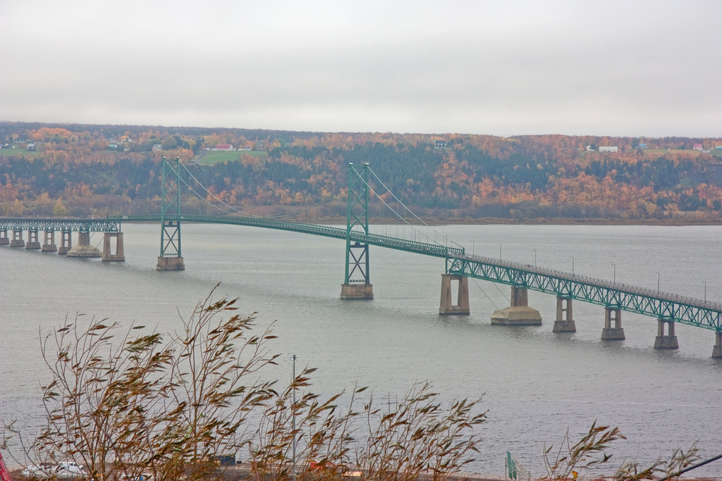 Pont de l'Ile d'Orléans Laurence Jarry Flickr