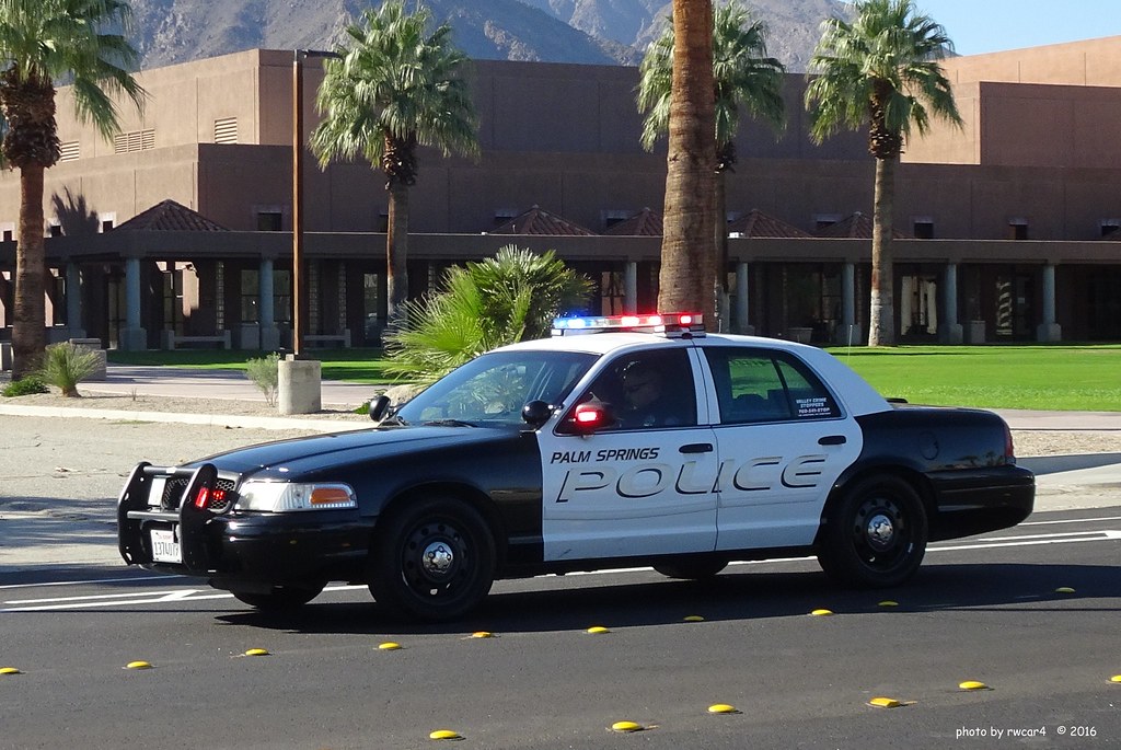 Palm Springs CA Police Ford Crown Victoria (55) rwcar4 Flickr