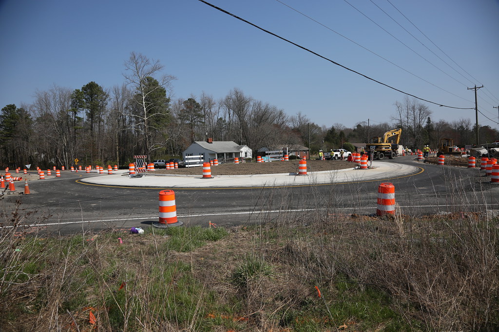Roundabout at Routes 249/612 in New Kent The project will … Flickr