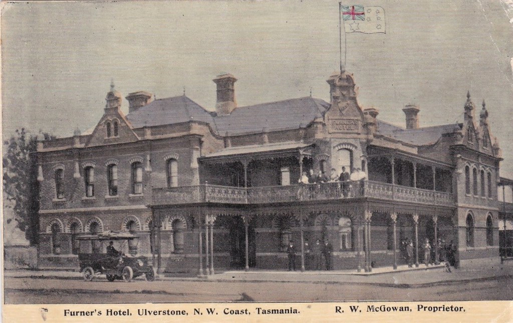 Furner's Hotel, Ulverstone, Tasmania early 1900s Flickr