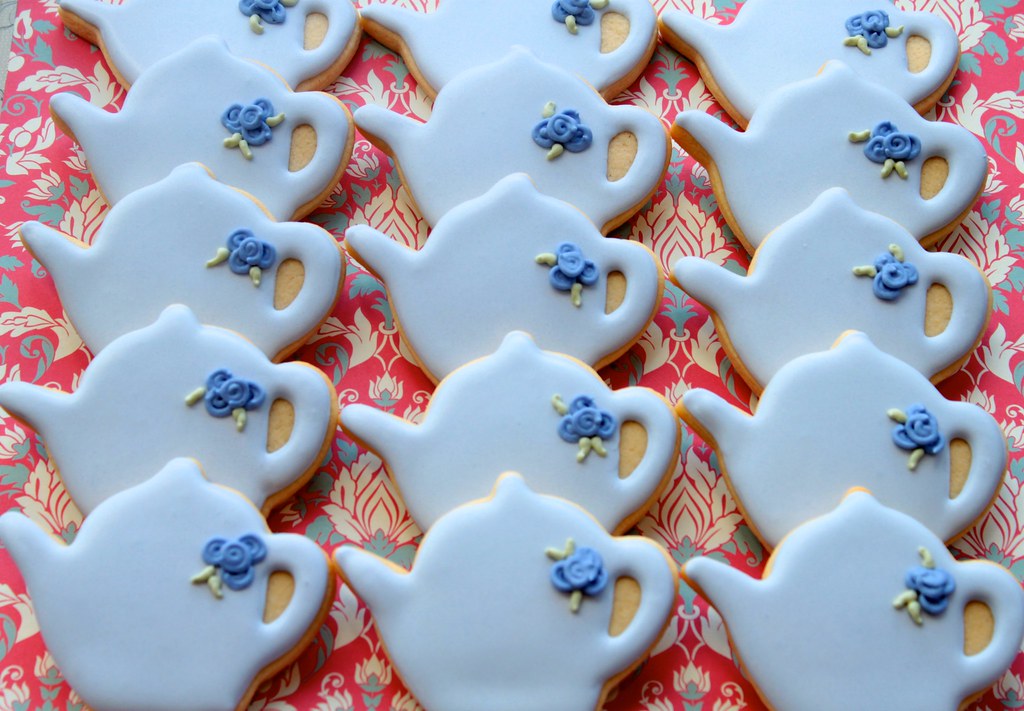 Teapot cookies by Miss Biscuit Miss Biscuit Flickr