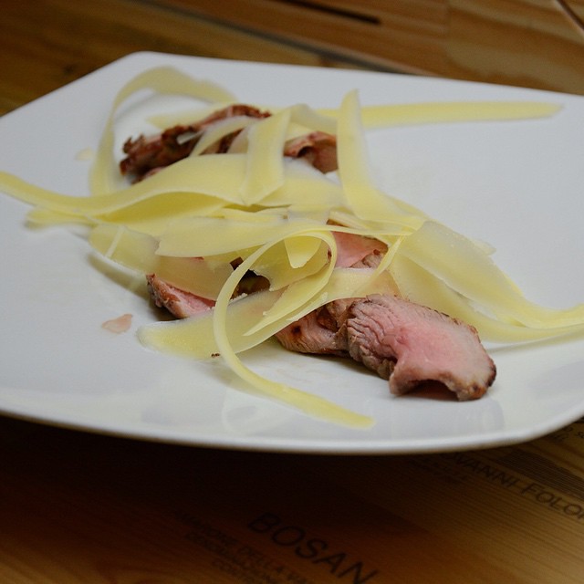 Tagliata Vici me Djathe Grana Beef Entrecôte with Grana Ch… Flickr