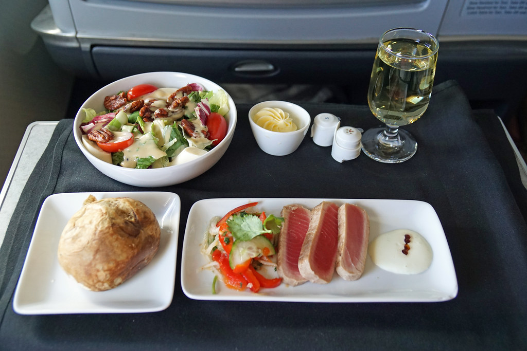 American Airlines Meal Appetizers of American Airlines'bus… Flickr