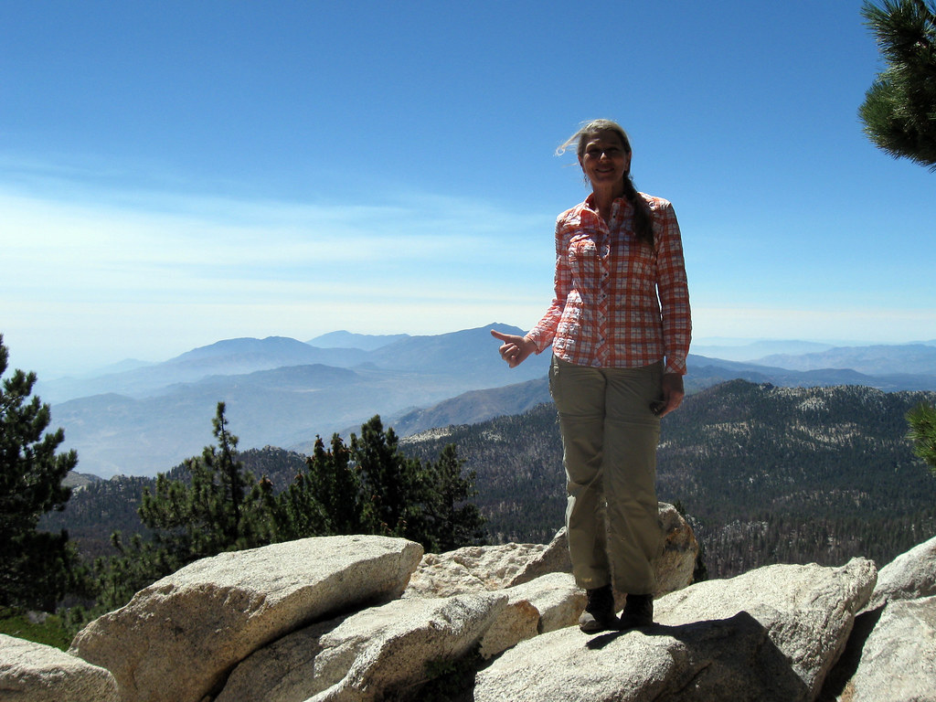 Ingrid at Wellman Divide Mitch Barrie Flickr