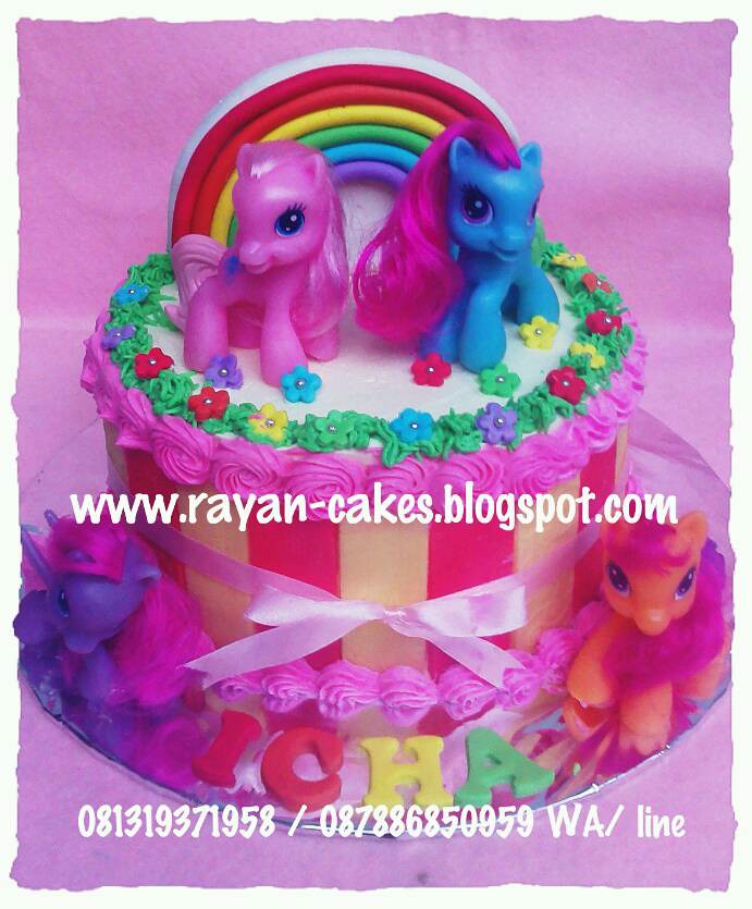 Kue Ulang Tahun Anak My Little Pony Berbagai Kue