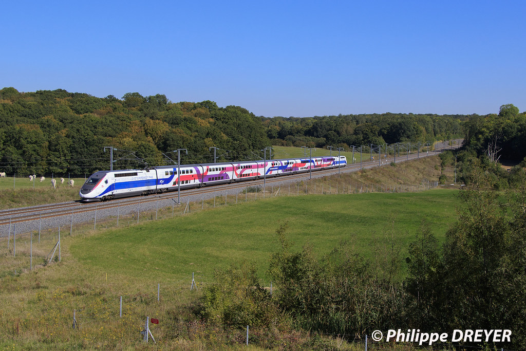 TGV 744 sur train Baudrecourt Lorraine TGV vers Luppy Flickr