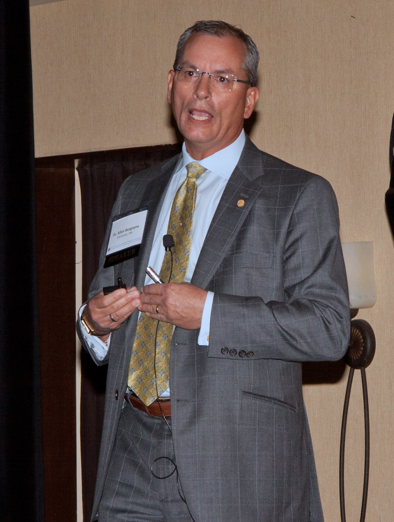 Dr. Allen Burgoyne doing a short presentation David Alexander Flickr