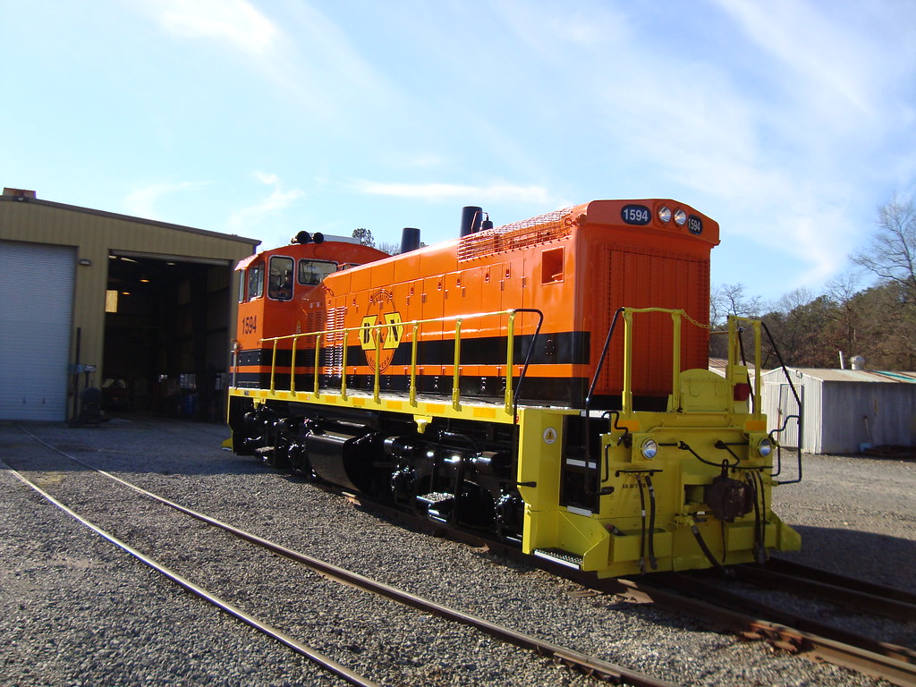 Bauxite & Northern Railway MP 1594 at Bauxite, Arkansas, 3… Flickr