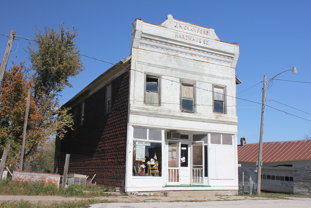 J.H. Crawford Hardware Co. Graham, MO Despite its wellw… Flickr