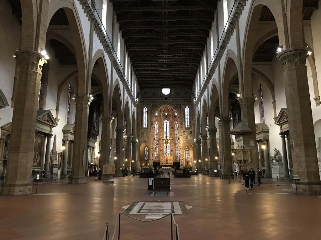 Basilica di Santa Croce, Florence, Italy. The grandiose ce… Flickr