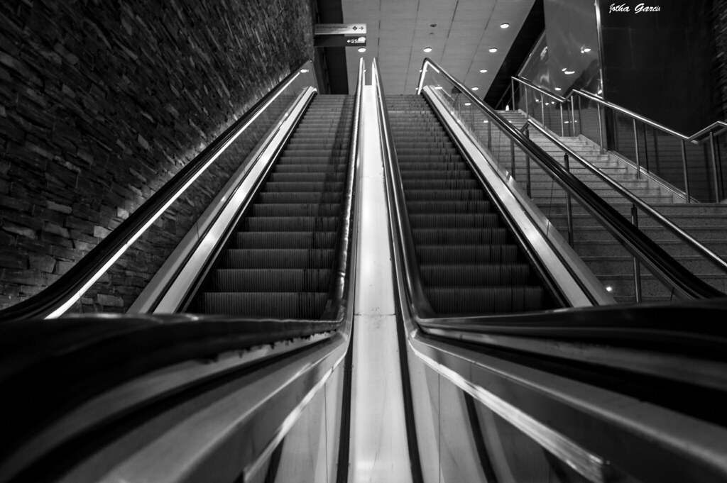 Mechanical stairs a photo on Flickriver